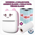 thumbnail image 1 of Impresora térmica Bluetooth portátil + 3 rollos, 1 of 8