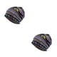 thumbnail image 4 of Gorro de lana Estilo étnico Qarigey Pre-atado Musulmán Hijab turbante colorido, 4 of 5