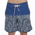 thumbnail image 1 of Sentmoon Golf Shorts Men Lightweight Loose Summer Bermuda Shorts Graphic Print Drawstring Elastic Waist Running Shorts with Pockets Comfy Father for Running Cycling Workout Blue S, 1 of 4