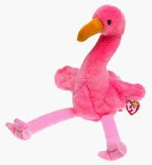 Ty Beanie Babies Pinky the Flamingo Plush Toy for sale online 