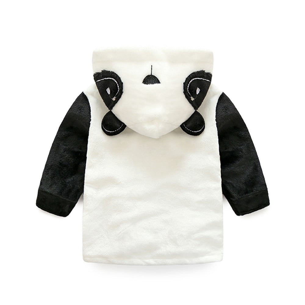 Mercatoo Kids Bathrobe Unisex Baby Plush Animal Robe Hooded Towel Toddler Boys Girls Spa Bath Robe,Baby Beach Towel