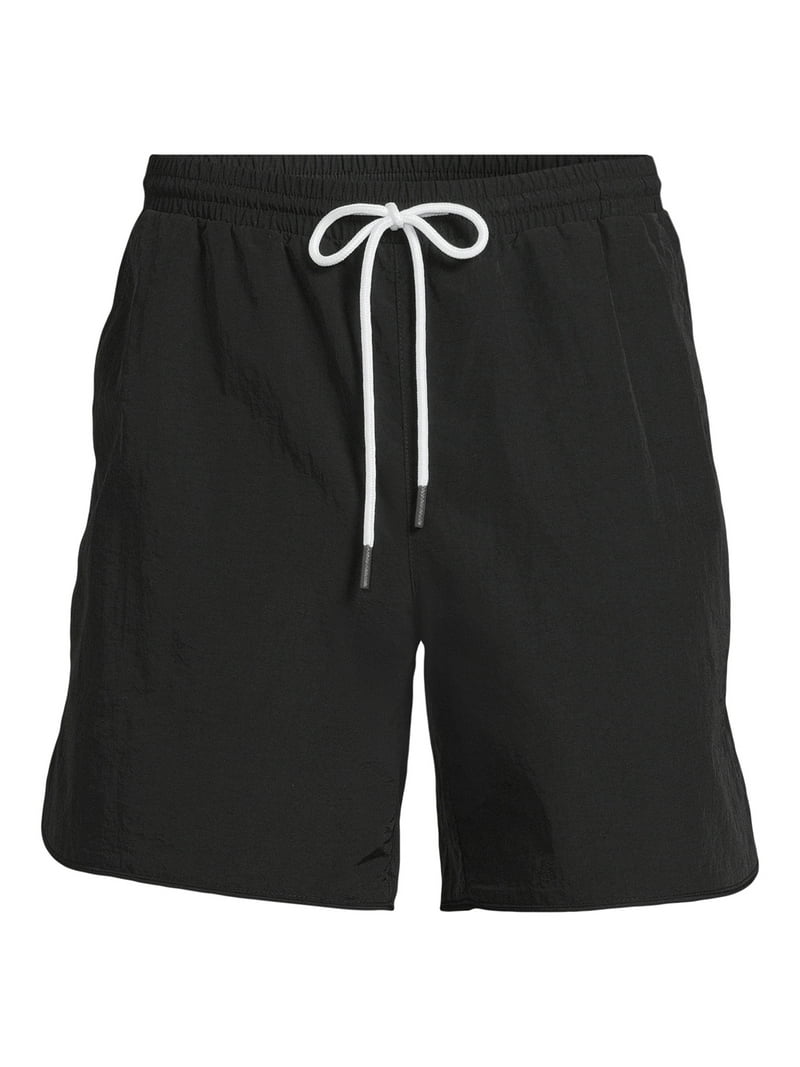 /美品お買い得/MENS LOGO ELASTIC SHORT PANTS XL No Boundaries Men's Nylon Shorts XS-3XL Printed Machine Wash