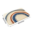 thumbnail image 3 of Tuvgenk Bath Rugs Durable Multicolor Solid Color Rectangle Doormats Bedroom Polyester Fuzzy 23.62x15.75 In, 3 of 6