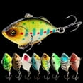 thumbnail image 2 of 2PC 4.5G Fishing Lures Jigs Flounder Pencil VIB Sea Gear Plastic Improve aiming rate Fake Fish Bait, 2 of 8