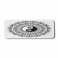 thumbnail image 1 of Ying Yang Computer Mouse Pad, Vintage Yin Yang Mandala Pattern Oriental Bohemian Design, Rectangle Non-Slip Rubber Mousepad Large, 31" x 12" Gaming Size, Black White, by Ambesonne, 1 of 2