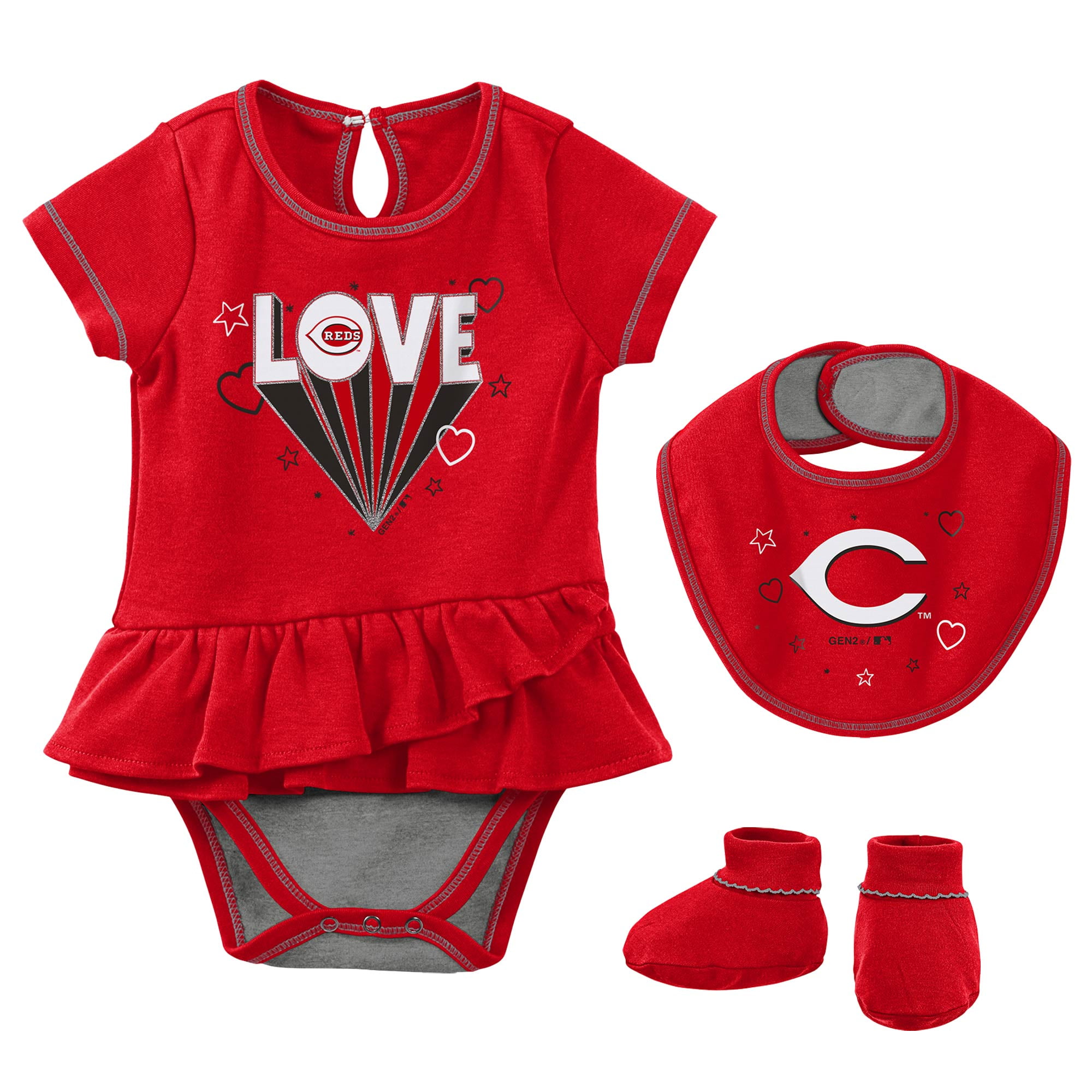toddler girl cincinnati reds shirt