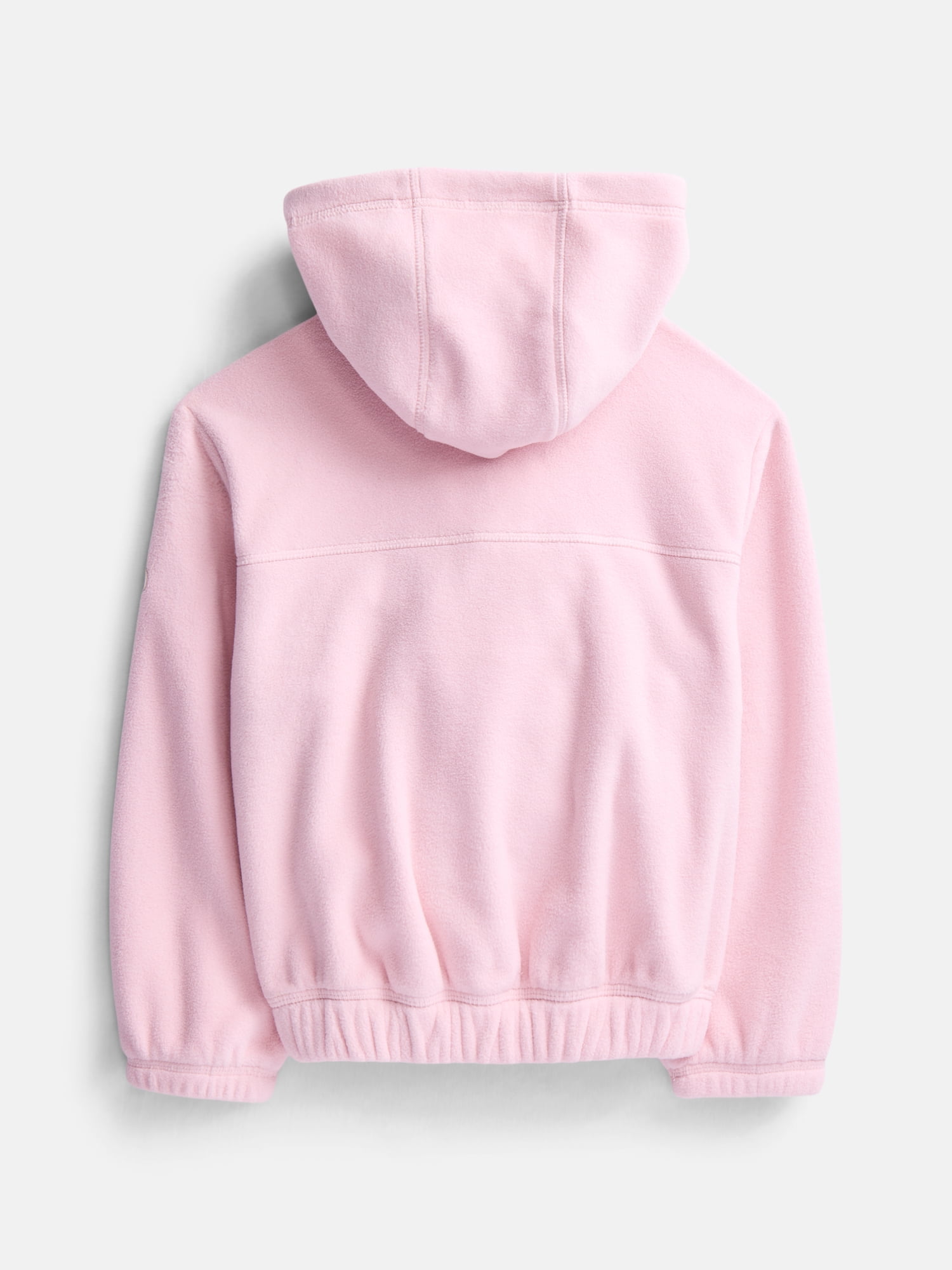 Ozark Trail Girl's Quarter Zip Fleece Hoodie, Size 4-18 & Plus