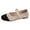 Black, variant on Rokment Color Block Knit Ballet Flat Dressy Shoes for Women Ladies Comfortable Lightweight Round Toe Ankle Strap Slip on Low Heels Walking Loafers Fall Casual Dress Dance Mary Jane Black Size 6.5