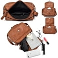 thumbnail image 3 of Sunyuer Crossbody Bags for Women, Vintage Purse with Adjustable Strap, PU Leather Versatile Shoulder Bag For Daily, 3 of 6