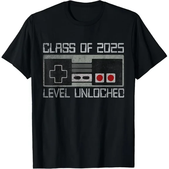 DOPASHIRT Class Of 2025 Level Unlocked Back To School Gamer Tee T-Shirt Unisex S-5XL Hot Trending Shirt, Vintage Birthday Gift