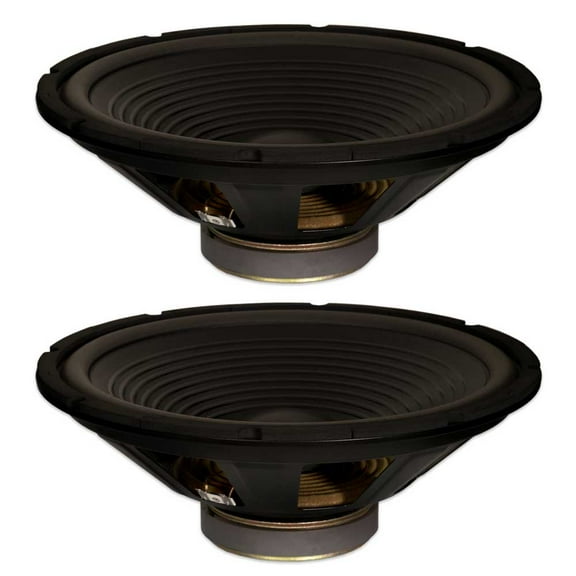 2 Goldwood Sound GW-215/40/8 OEM 15" Woofers 300 Watts each 8ohm Replacement Speakers