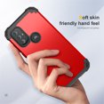 thumbnail image 5 of for Motorola Moto G Power 2022, Slim Dual Layer 3 in 1 Heavy Duty Protection Hybrid Hard PC Soft Silicone Rugged Bumper Anti Slip Full-Body Protective Cases For Motorola Moto G Power (2022),Red, 5 of 7