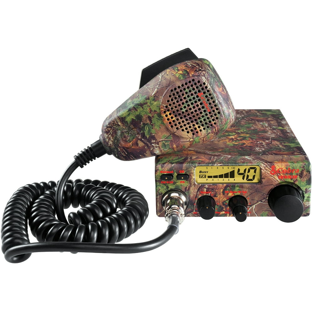 Cobra 19 DX IV Compact CB Radio, Camouflage