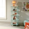 thumbnail image 1 of Sauder Eden Rue 4 Shelf Tower Etagere in Seafoam, 1 of 8