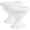 thumbnail image 1 of 2pcs Roman Flower Pot Vintage Style Urn Planter Classic Traditional Roman Planter, 1 of 1
