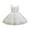 White, variant on Flower Girl Dress,Toddler Dress for Girls,Party Sleeve Dress Girl Princess Birthday Party Skirt Little Girls Bowknot Flower Girl Toddler Adorable Pageant Dress,18M-5Y
