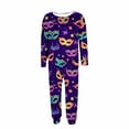 thumbnail image 4 of Censtreet Plus Size Women's Pajamas Sets 2 Piece Long Sleeve Pj Sleepwear Soft Comfy Tops and Pants XL-5XL, 4 of 6