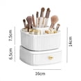 thumbnail image 5 of Organizador de Maquillaje Apilable, Soporte para Brochas de Maquillaje con Bandeja Organizadora de Maquillaje Giratoria de 360°, Estante para Soporte de CosméTicos (), 5 of 5