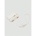 thumbnail image 3 of RUMANLAND Women's White Top Handle Crossbody Vanity Bag, 3 of 9