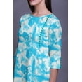 thumbnail image 3 of Bimba 3/4 Sleeve Straight Tunic Tops Printed Kurta Summer Wear For Women, 3 of 6