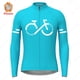 thumbnail image 2 of Maillot de ciclismo de manga larga de invierno, chaqueta de polar cálida para bicicleta, ropa para deportes al aire libre para hombre, ropa para ciclismo de montaña o de carretera, 2 of 5
