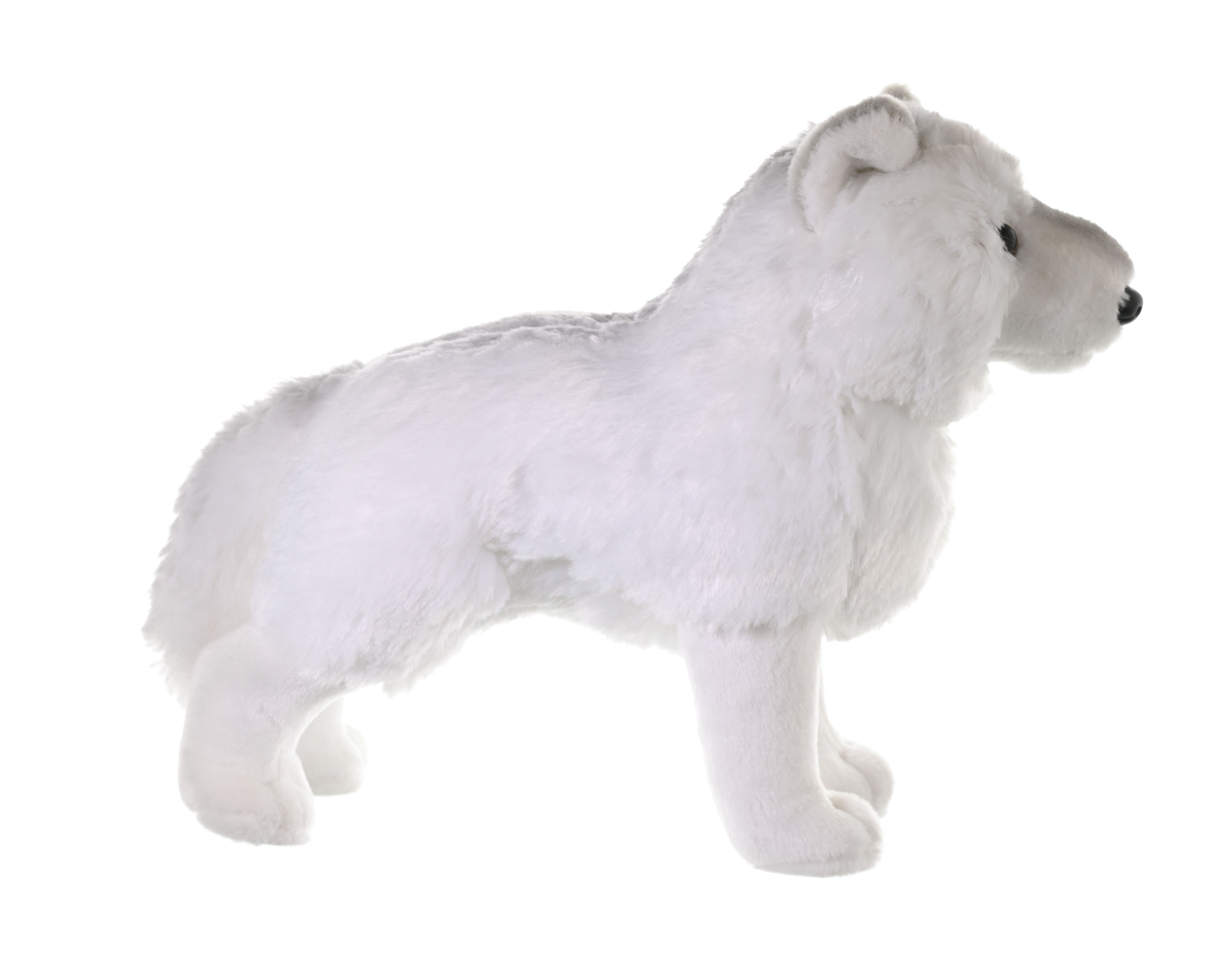 Wild Republic Arctic Wolf, Cuddlekins, Stuffed Animal, Plush Toy, Gifts for Kids, 12 Inches
