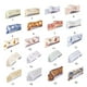 thumbnail image 4 of Naiovety La frontera del papel pintado impermeable del PVC transforma las paredes con los patrones 3D cambia instantáneamente la apariencia de Decoración del hogar hacha naranja, 4 of 6