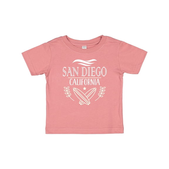 Inktastic San Diego California Cute Surfing Boys or Girls Baby T-Shirt