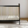 thumbnail image 3 of Storkcraft Pasadena 3-in-1 Convertible Baby Crib, Black with Driftwood, 3 of 17