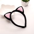 thumbnail image 3 of 2 diademas con orejas de gato de peluche, 3 of 4