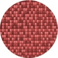 thumbnail image 1 of Ahgly Company Machine Washable Indoor Round Transitional Red Area Rugs, 8' Round, 1 of 7