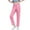 Pink, variant on Njagoc3 Womens Denim Wide-Leg Jeans - High-Waist Stretch Summer Trendy Casual Looks