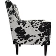 thumbnail image 6 of Fox Hill Trading Emma Armchair, Cowhide Black, 6 of 6