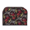 thumbnail image 2 of Fotbe Vintage Gaming for Four Slice Toaster Cover, Fingerprint Protector, Super Soft Appliance Cover And Dust Cover,Bread Dust Cover & Fingerprint Protection, 2 of 7