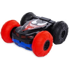 EliteMill Remote Control Car,Kids Electric Stunt Toy Automatic Spider Man Rollover Stunt Car Toy