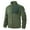 Olive Green, variant on ZACPNCV Men's Fleece Jacket Full Zip Lightweight Jackets Fall Winter Casual Warm Coat for Hiking Outdoor