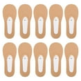 thumbnail image 3 of Binhe 10 Pairs No Show Liner Socks Womens Low Cut Cotton Nylon Boat Hidden Socks Non Slip with Comfortable to Breathable and Non-slip, 3 of 6