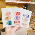 thumbnail image 6 of Eoperou Kids Hairpin Cartoon Beverage Shape Sweet Color Children Hair Clip Lightweight Anti-slip Girls Side Clips Bangs Clip Hair Fixed Hair Decoration Tool, 6 of 7