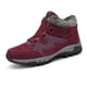 thumbnail image 5 of Botas de nieve de talla grande para aumentar la altura, para hombre y mujer, con forro polar de invierno, cálidas, acolchadas de algodón, para exteriores, deportivas de caña media, acolchadas de, 5 of 6