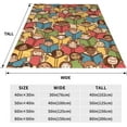 thumbnail image 2 of Book Lovers Blanket Gift Book Reading Librarian Gifts Throw Blanket 60"x80" Book Club Gifts for Reading Lover Bookish Book Lover Sofa Couch Living Room Bed Camping Travel Graduation Blanket Gift, 2 of 6
