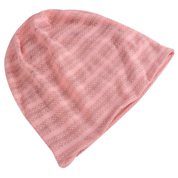 beanie Women Slouchy Beanie Sun Protection Summer Thin Breathable Fashion Hat(Pink)