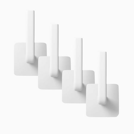 

Robe Hooks Wall Mounted Self Adhesive 4PC Hat Rack For Wall Hat Organizer Hat Racks For Baseball Caps Adhesive Hat Hooks For Wall No Drilling Hat Hangers For Closet Cowboy Hat 1 Wire Shelf Clips