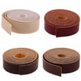 thumbnail image 3 of 10 Meters Long 2cm Wide PU Leather Straps For Craft Projects Bag Handle DIY Embellishment Leathercraft Accessories Beige, 3 of 8