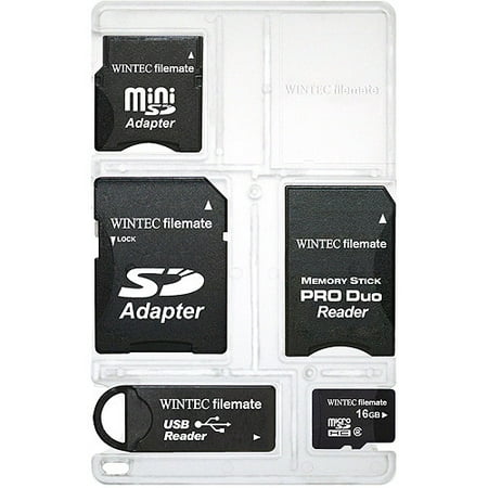 Wintec FileMate 16GB Micro Card-It-All HC Memory Card