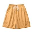 thumbnail image 3 of XINPING Plus Size Beach Shorts Men Retro Athletic Tropical Print Quick Dry Pool Swimming Trunks with Pockets Anti-Chafe Beach Wear, 3 of 3