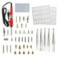 thumbnail image 1 of 40PCS Wood Burning Pen Set Wood Burning Soldering Chiseled Tips and Tweezers, 1 of 7