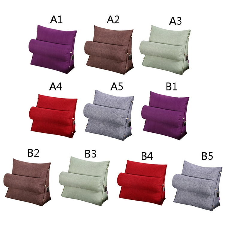 Cushy Form Wedge Pillows for Sleeping - Multipurpose Memory Foam Bed S
