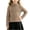 Khaki, variant on BLVB Girls Turtleneck Sweaters Long Sleeve Jumper Tops Teen Kids Casual Soft Pullover Fall Winter Outfits(White,15-16 Years)