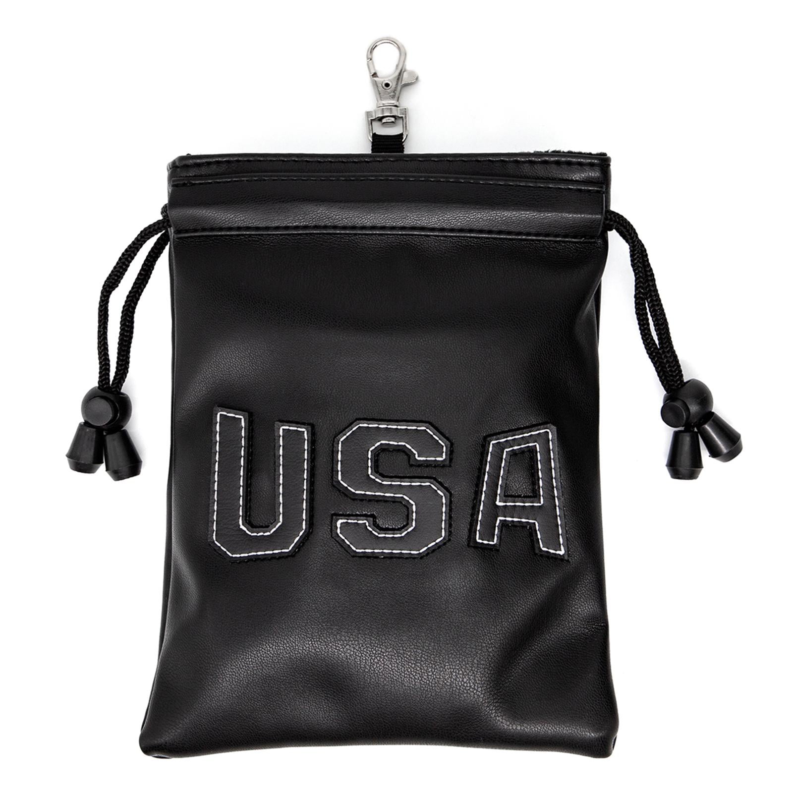 Siruishop Golf Valuables Pouch Golf Accessories Bag Portable Stuff Sack For Men Women Usa Other