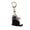 B, variant on 2D Flat Acrylic Cat Charm Keychain Pendant Black Cat Hanging Decoration Car Rearview Mirror Accessories Car Interior Decor